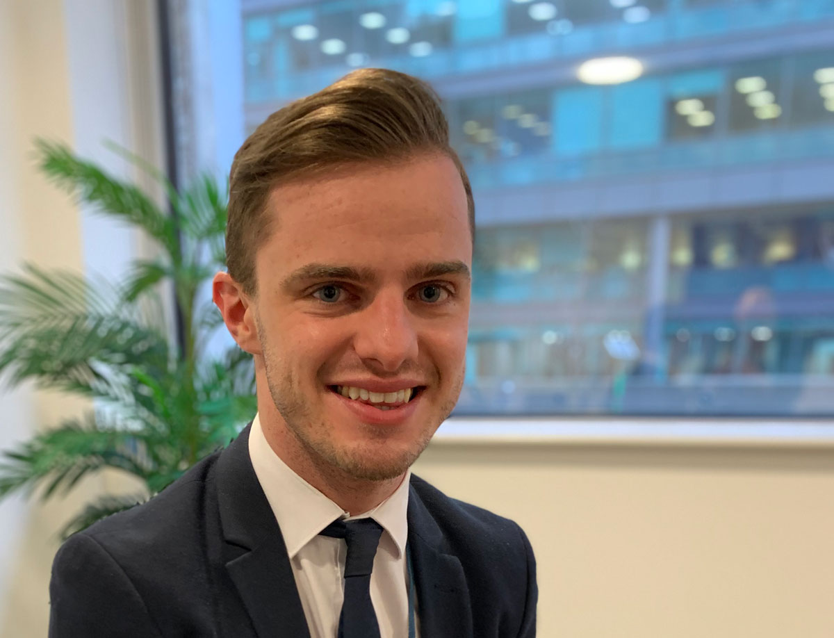 Jordan: the first Paralegal apprentice at Weightmans