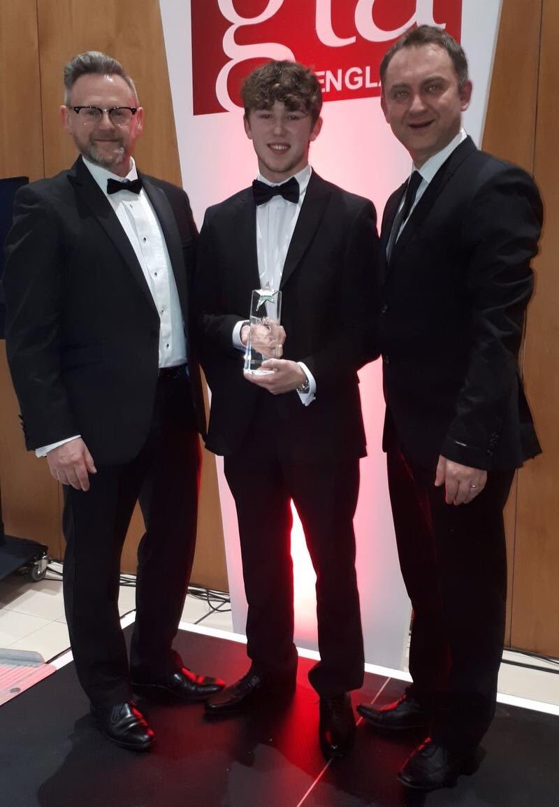 SONNY:  THE GTA ENGLAND BEST NEWCOMER OF THE YEAR FOR ENGINEERING CONSTRUCTION