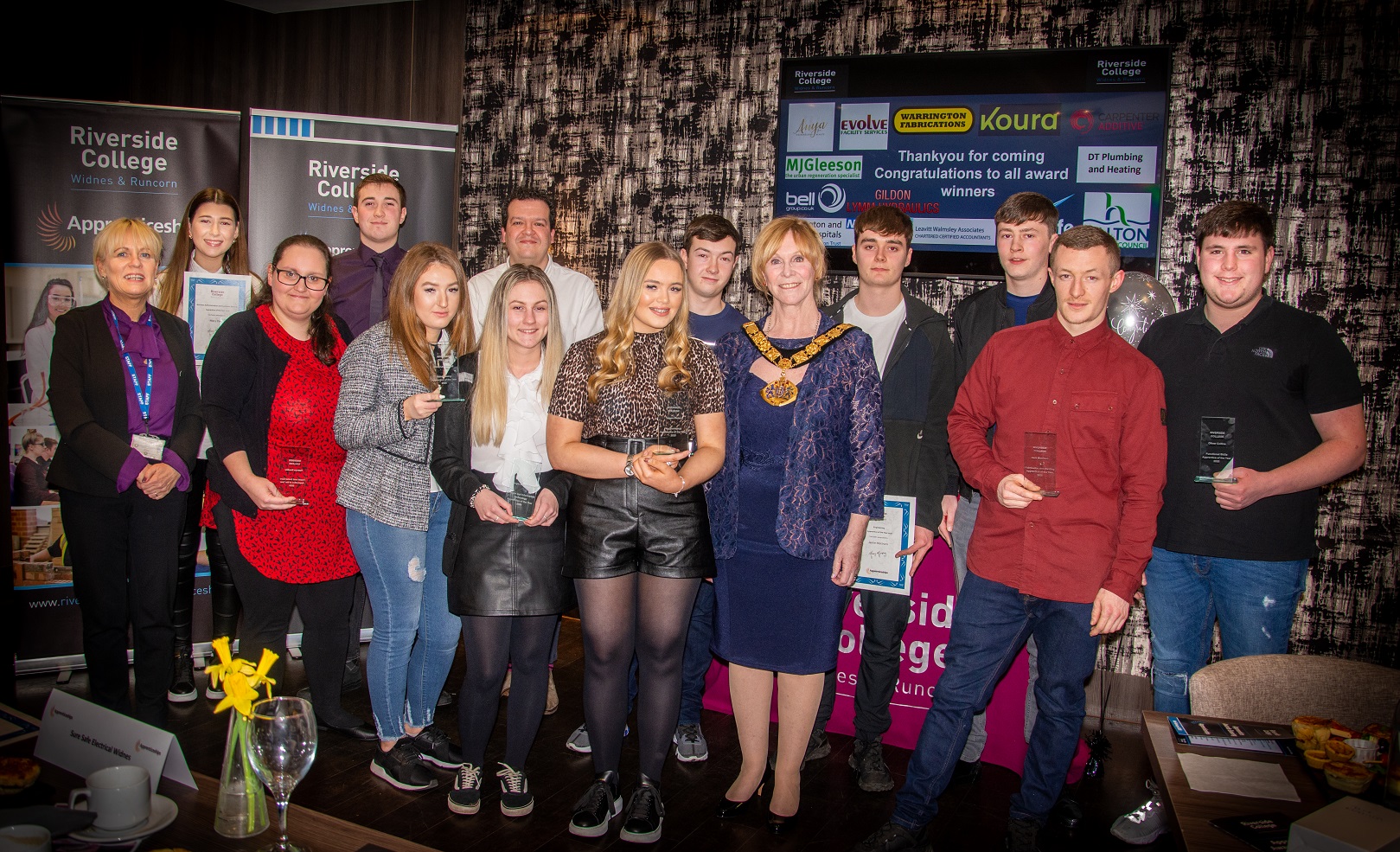 Riverside College Honour Outstanding Apprentices