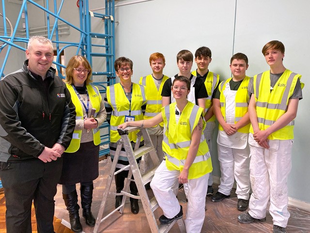 Wirral Met Students Brush Up Skills during Community Project