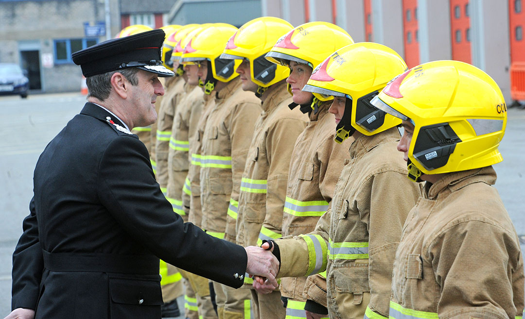 HAVE YOU EVER THOUGHT ABOUT BEING A FIREFIGHTER?