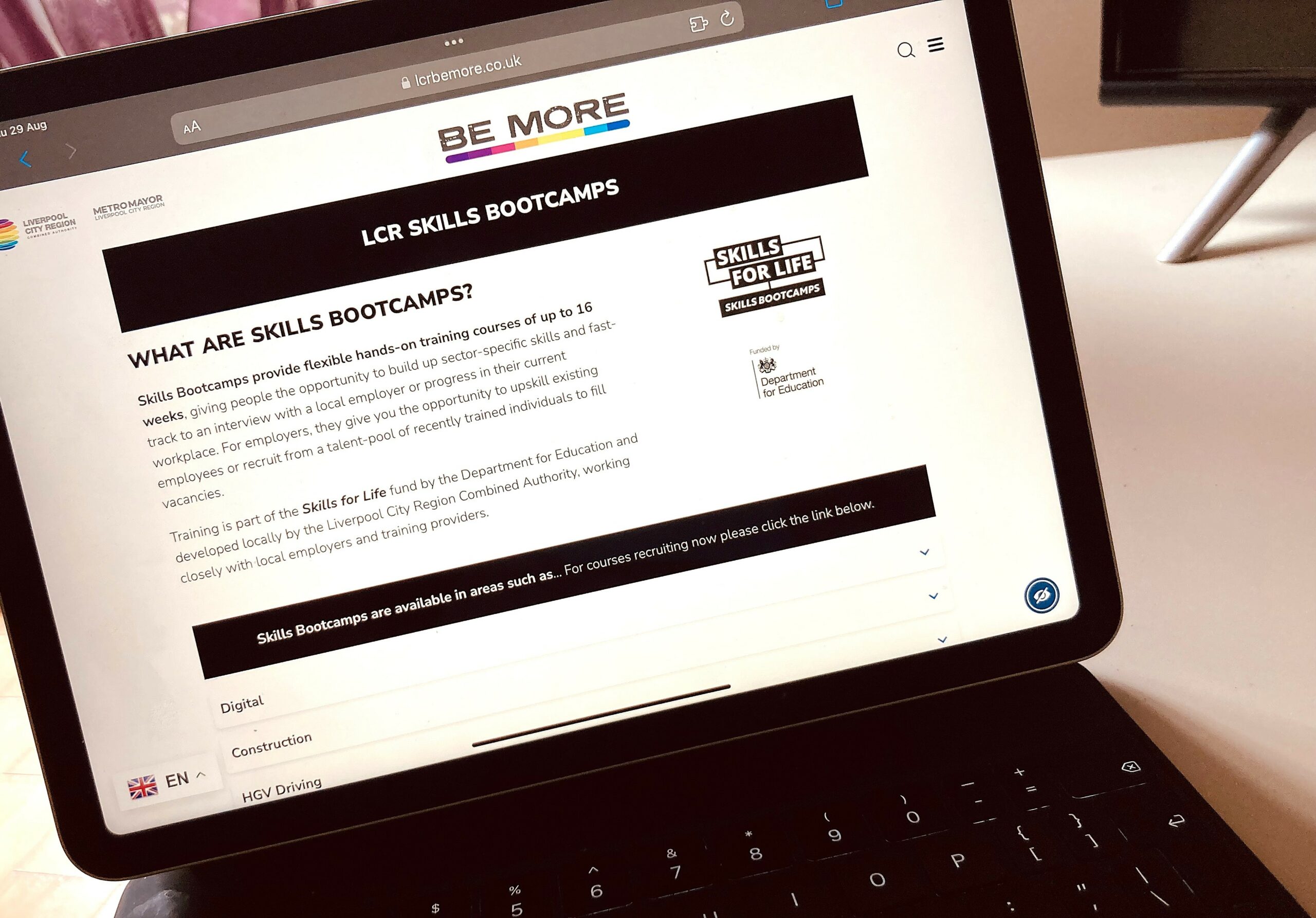 SKILLS BOOTCAMPS: A GUIDE FOR EMPLOYERS