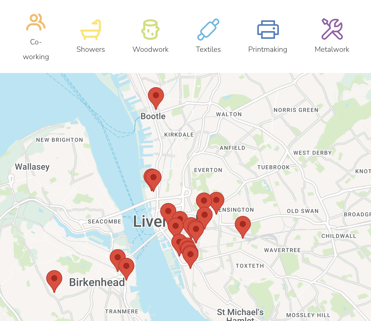 BRING YOUR IDEAS TO LIFE WITH OUR INTERACTIVE MAKER SPACE MAP